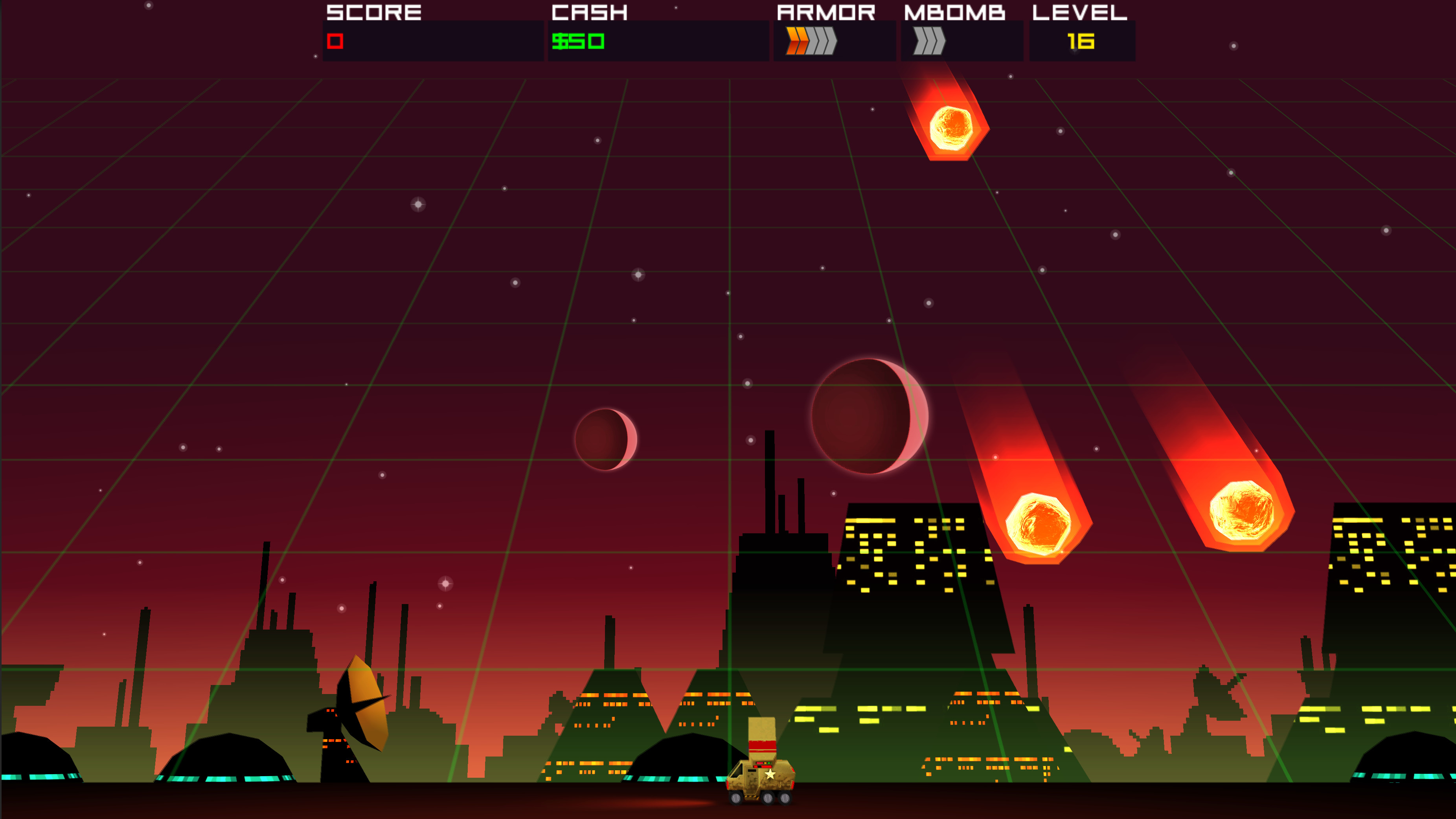 Cosmic Rocket Defender screenshot