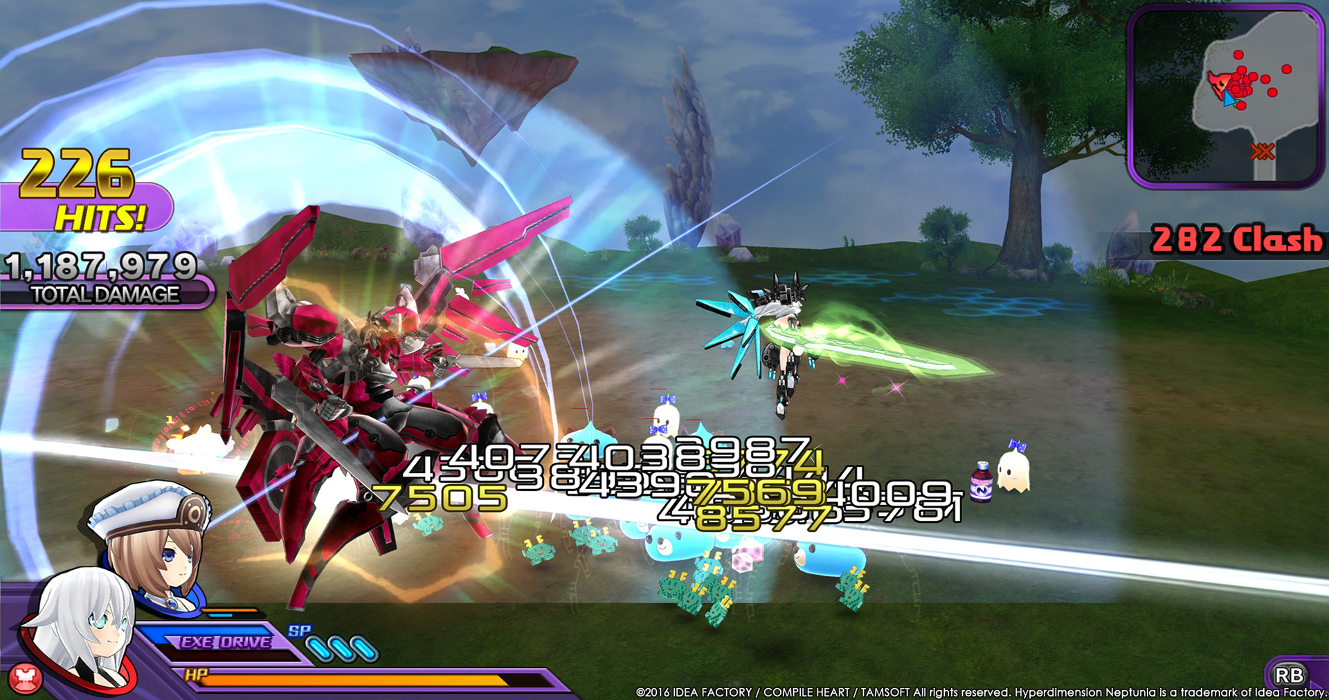 Hyperdimension Neptunia U Action Unleashed Resimleri 