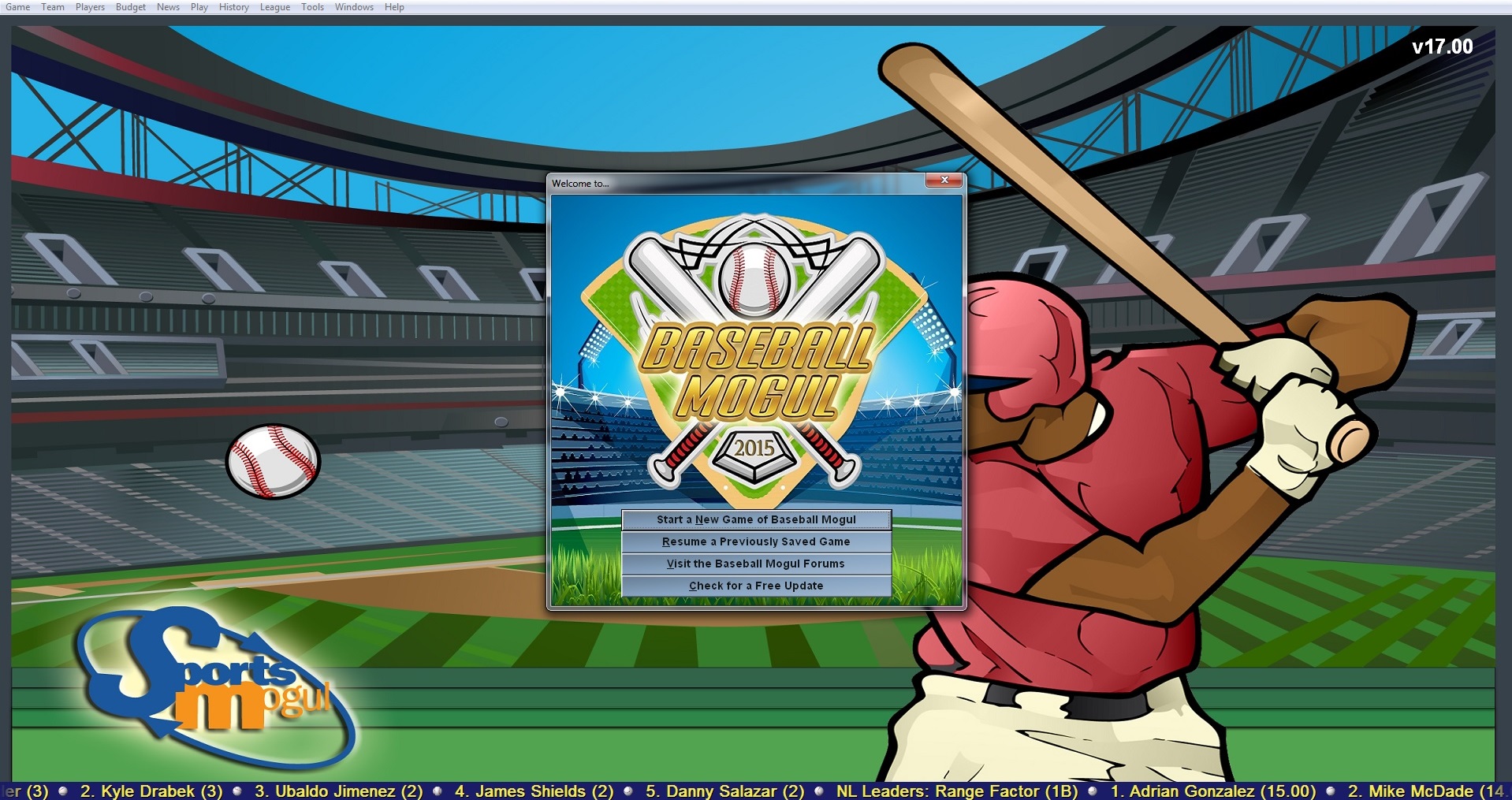 Baseball Mogul 2015 screenshot