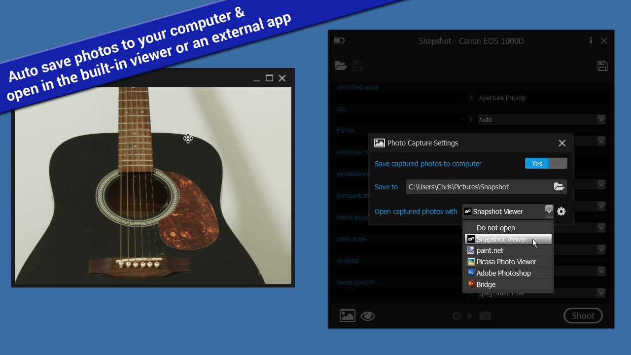 Snapshot - DSLR Camera Control screenshot