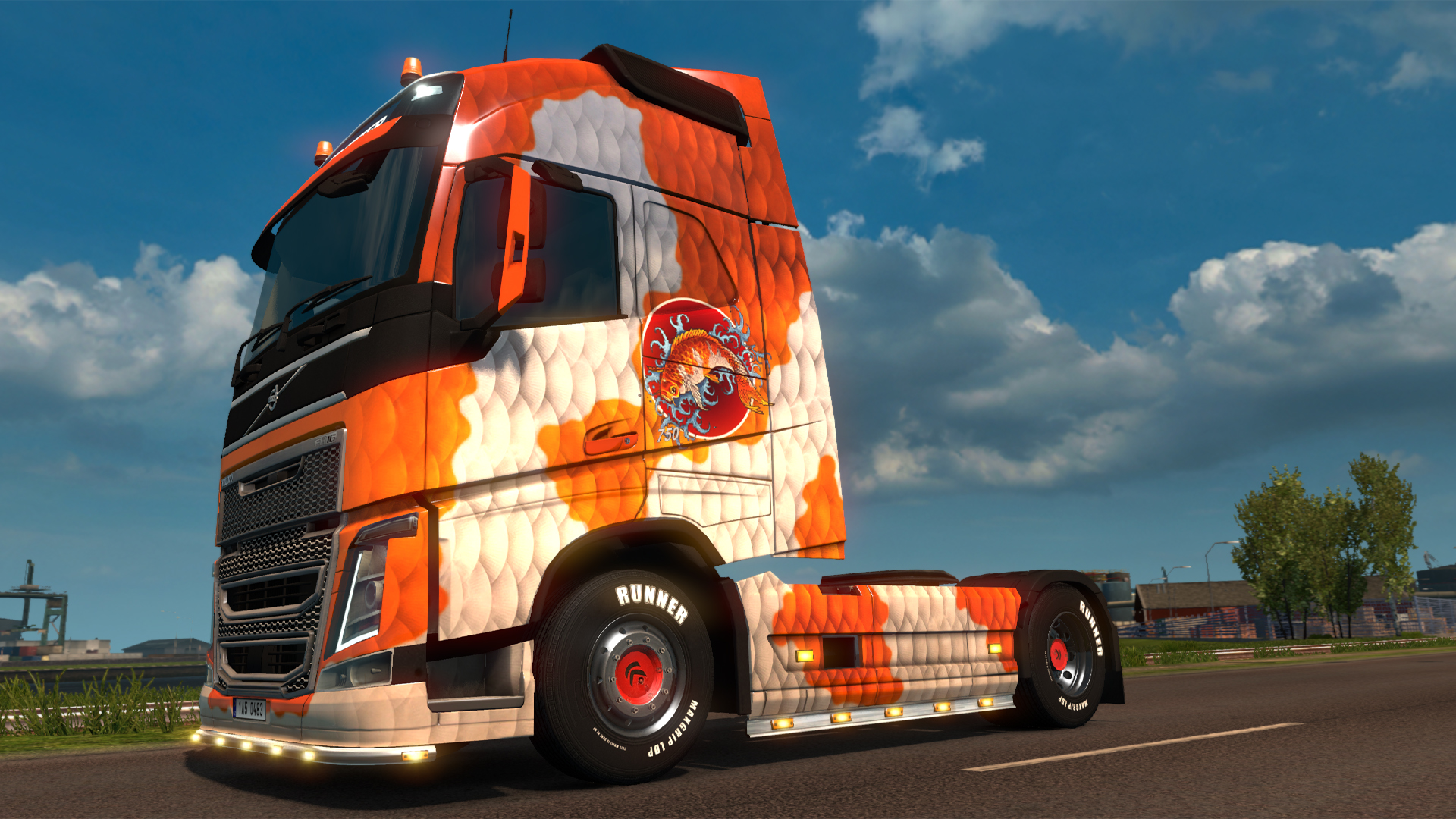 Euro Truck Simulator 2 - Japanese Paint Jobs Pack screenshot