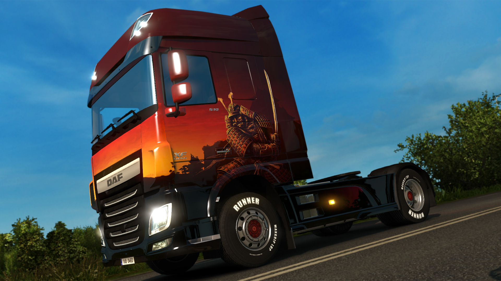 Euro Truck Simulator 2 - Japanese Paint Jobs Pack screenshot