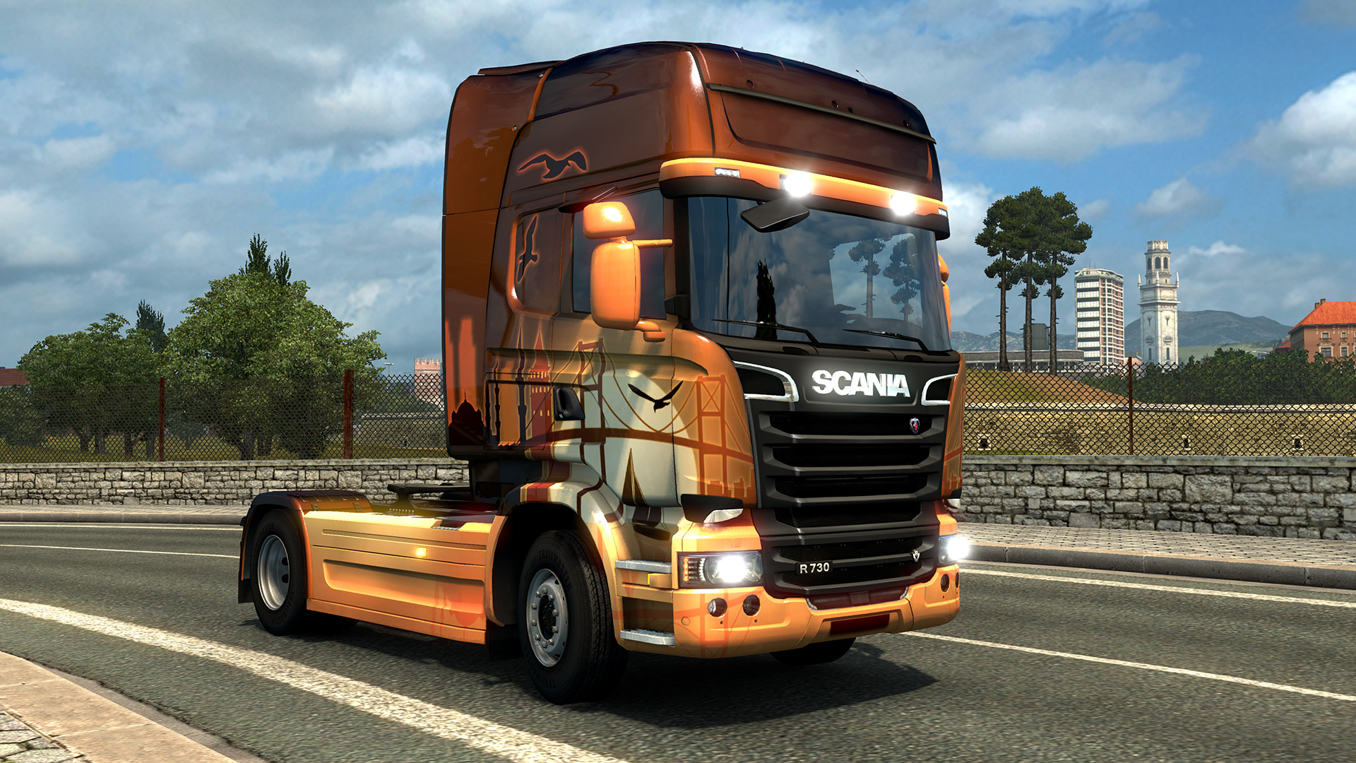 Euro Truck Simulator 2 - Turkish Paint Jobs Pack screenshot