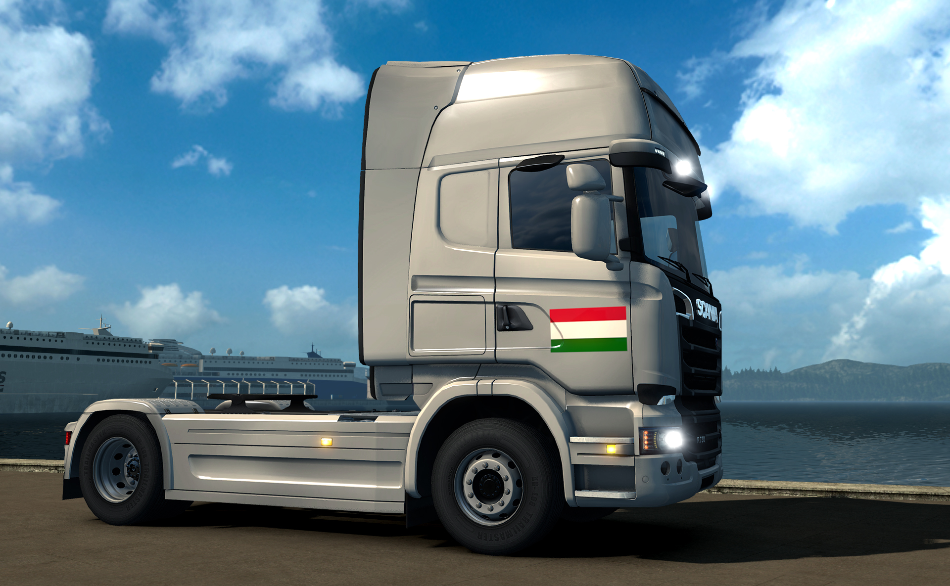 Euro Truck Simulator 2 - Hungarian Paint Jobs Pack screenshot