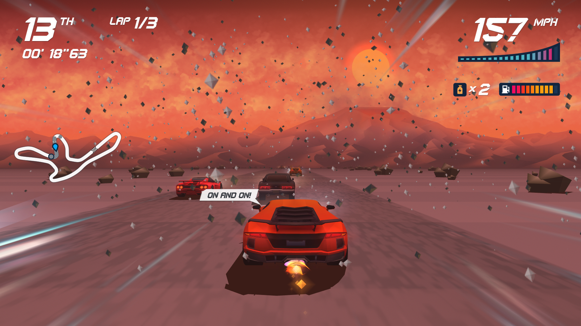 Horizon Chase Turbo screenshot