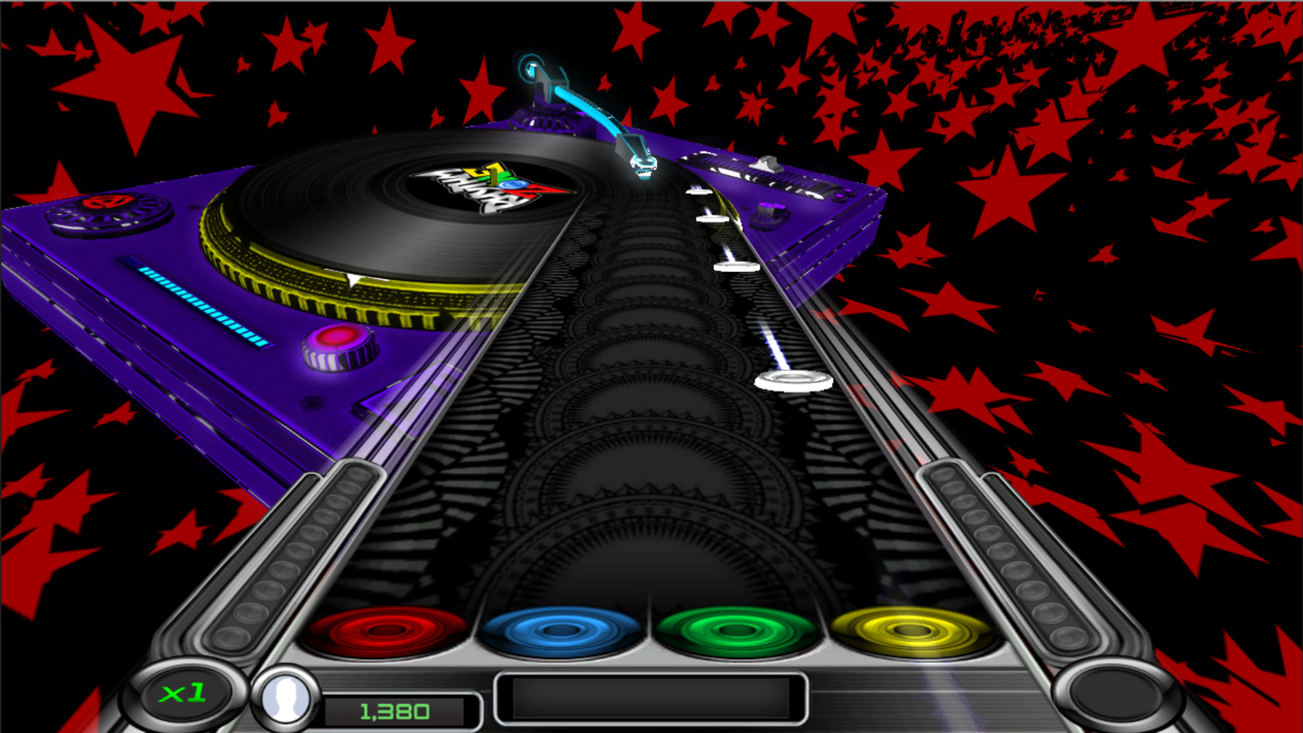 Rhythm Zone DJ Table Visualizer DLC screenshot