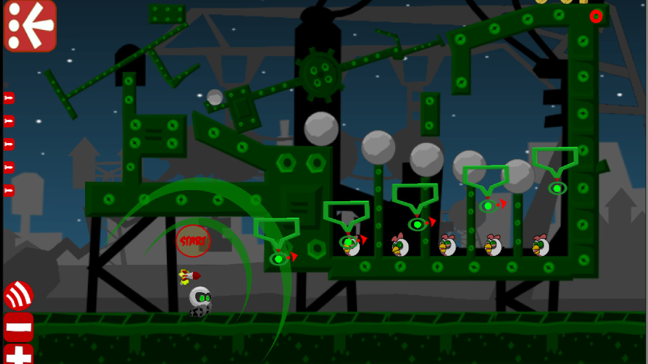 Robot vs Birds Zombies screenshot