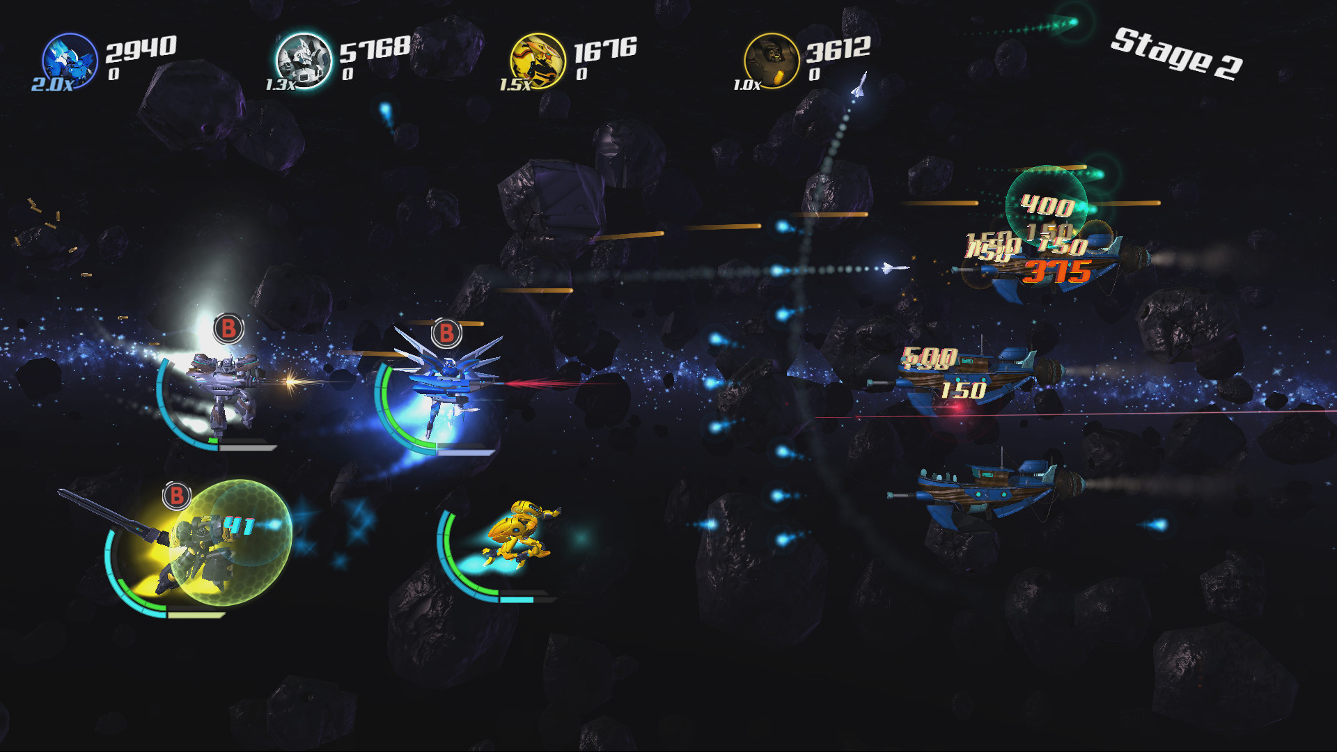 Stardust Galaxy Warriors: Stellar Climax screenshot