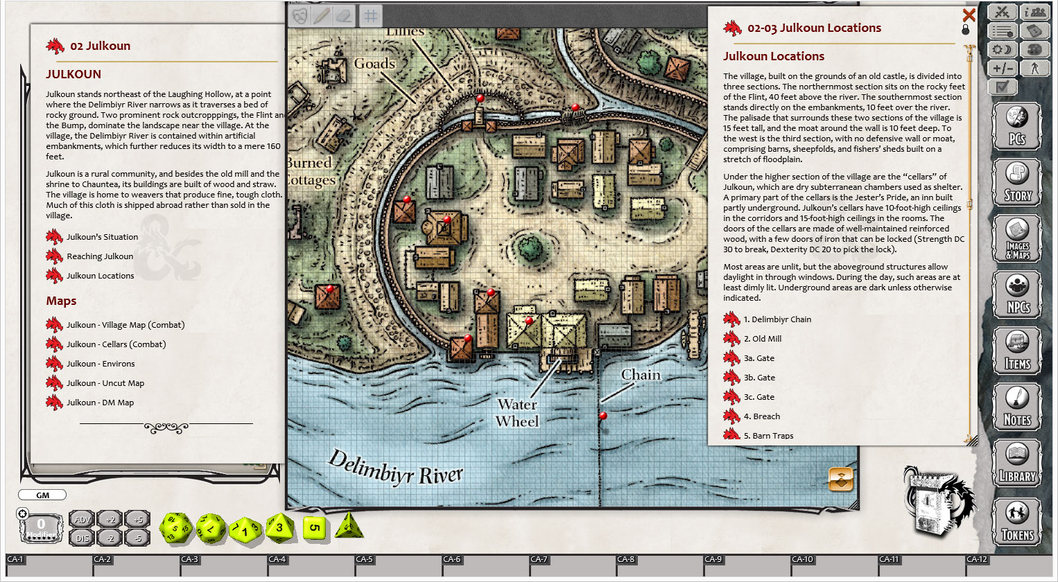 Fantasy Grounds - D&D Scourge of the Sword Coast screenshot