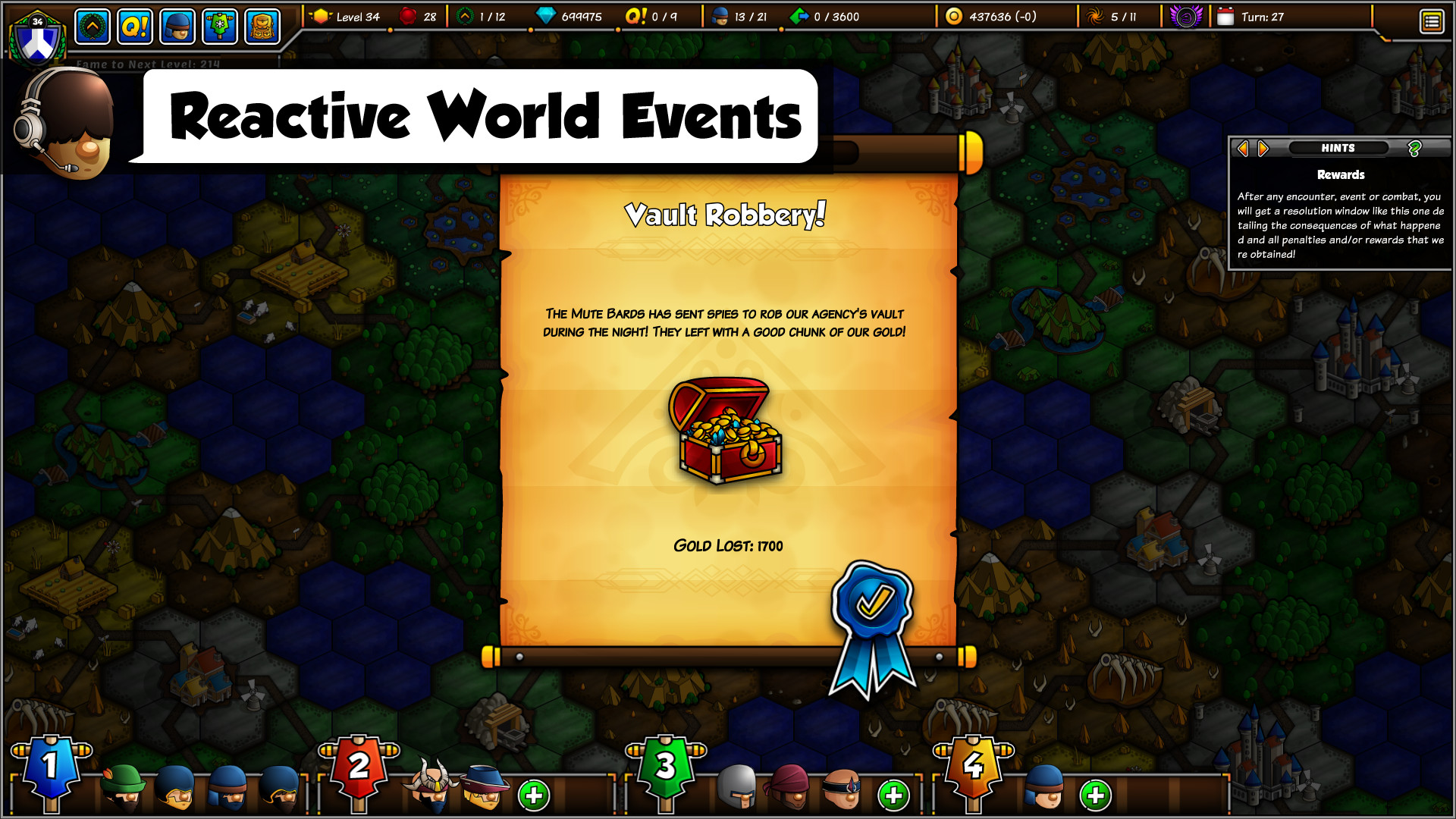 Epic Manager - Create Your Own Adventuring Agency Resimleri 
