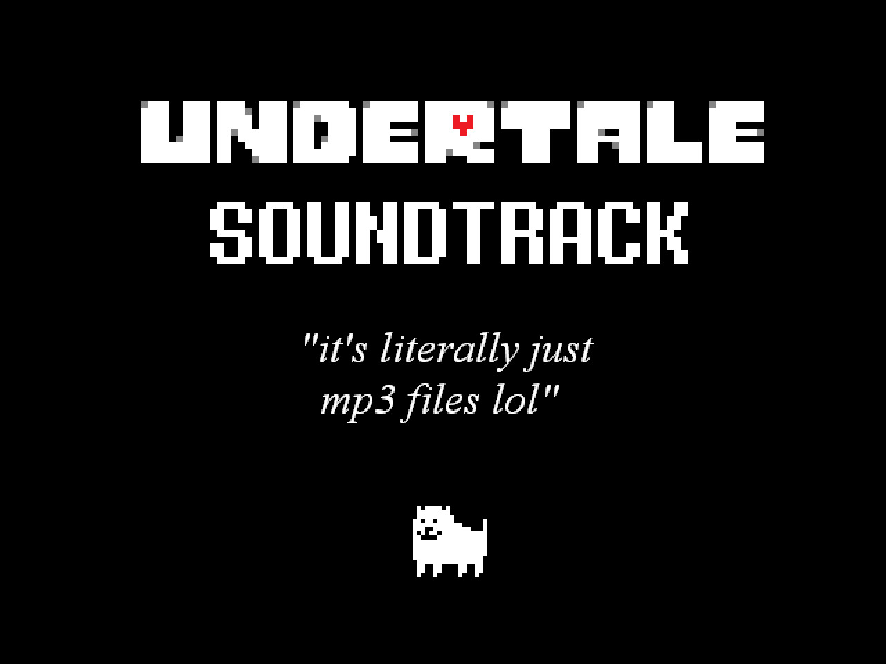 UNDERTALE Soundtrack screenshot
