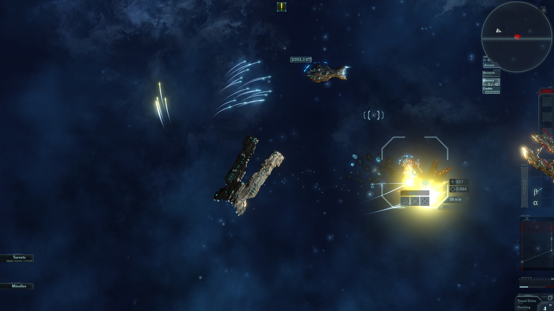 Wayward Terran Frontier: Zero Falls screenshot