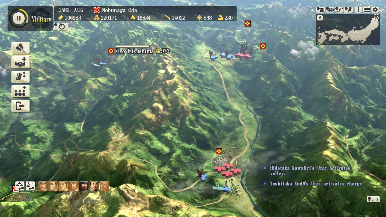 NOBUNAGA'S AMBITION: Sphere of Influence screenshot