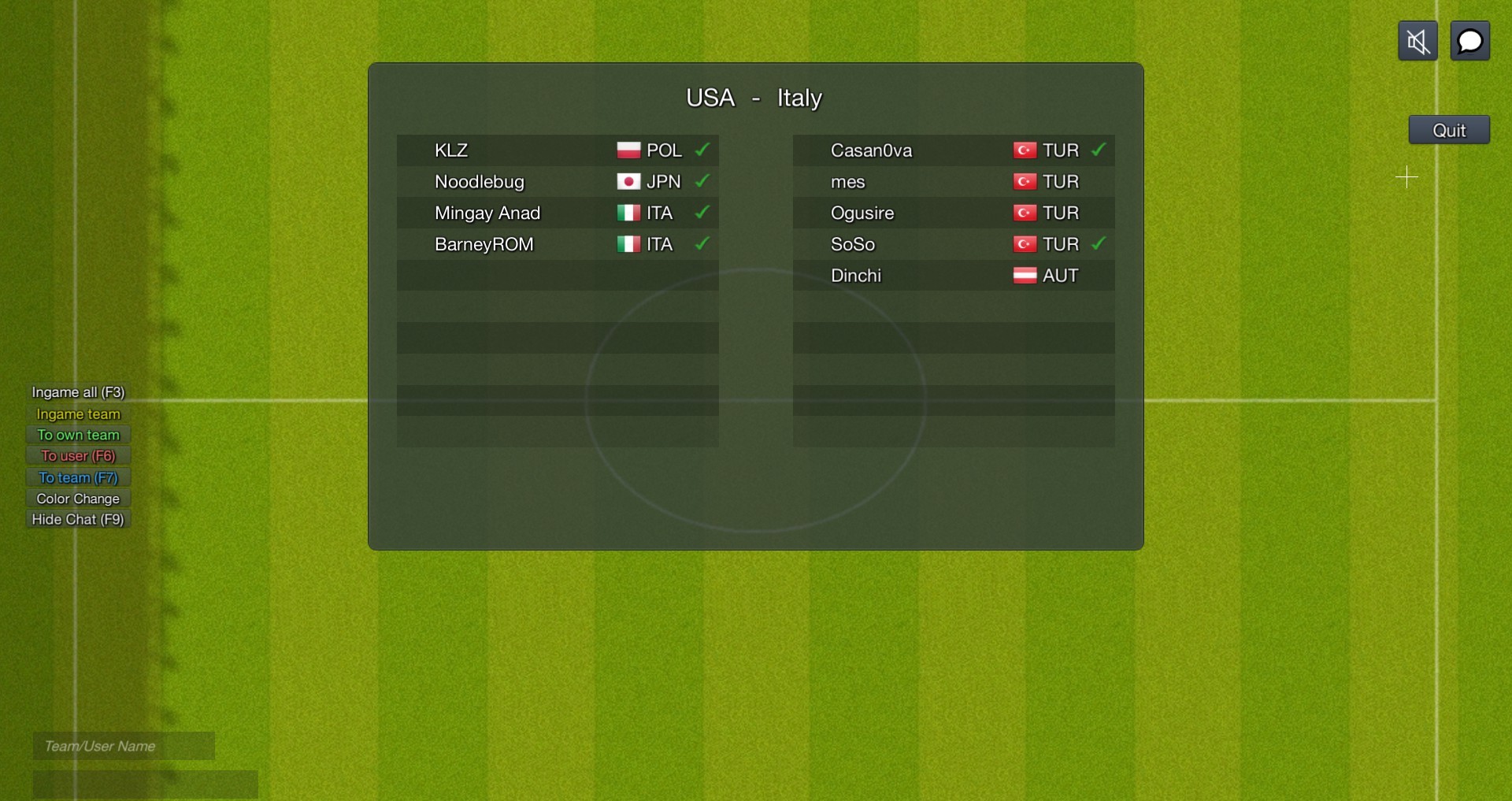 World of Soccer screenshot