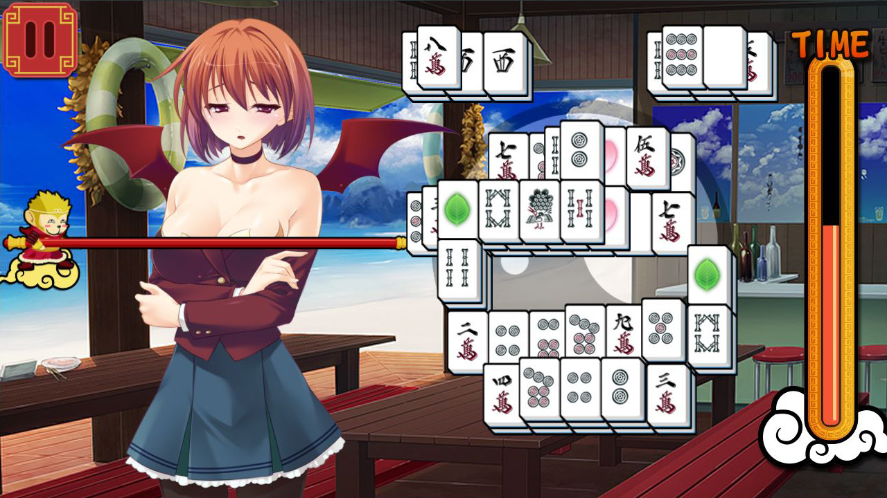Pretty Girls Mahjong Solitaire screenshot