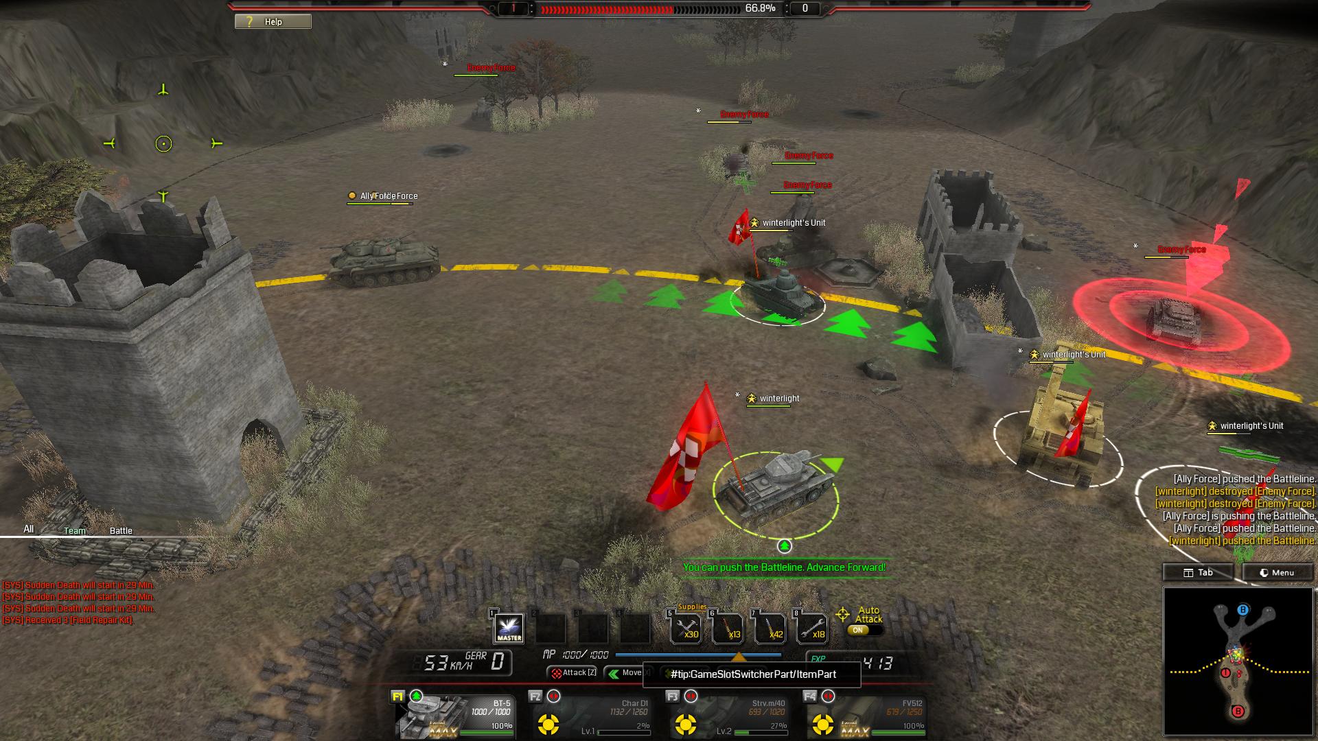 Battleline: Steel Warfare screenshot