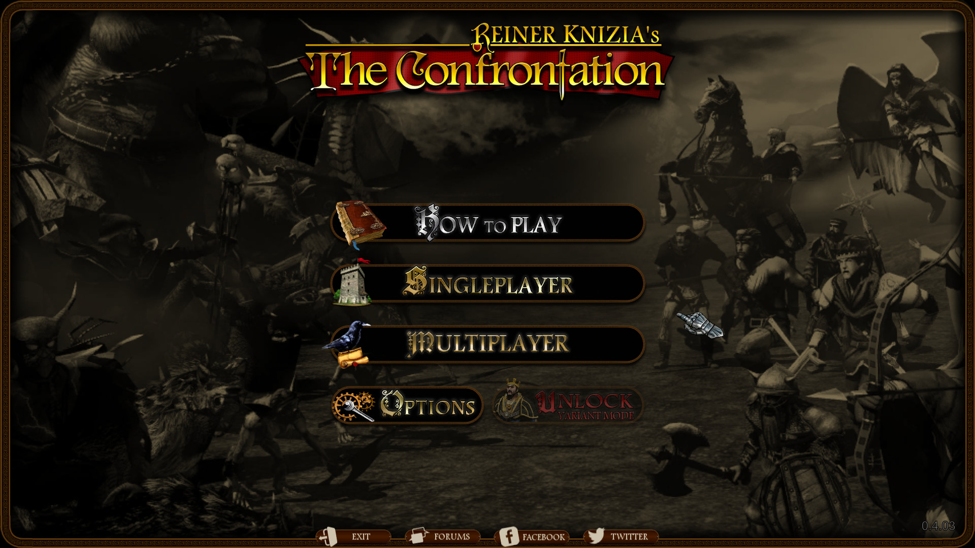 Reiner Knizia's The Confrontation screenshot