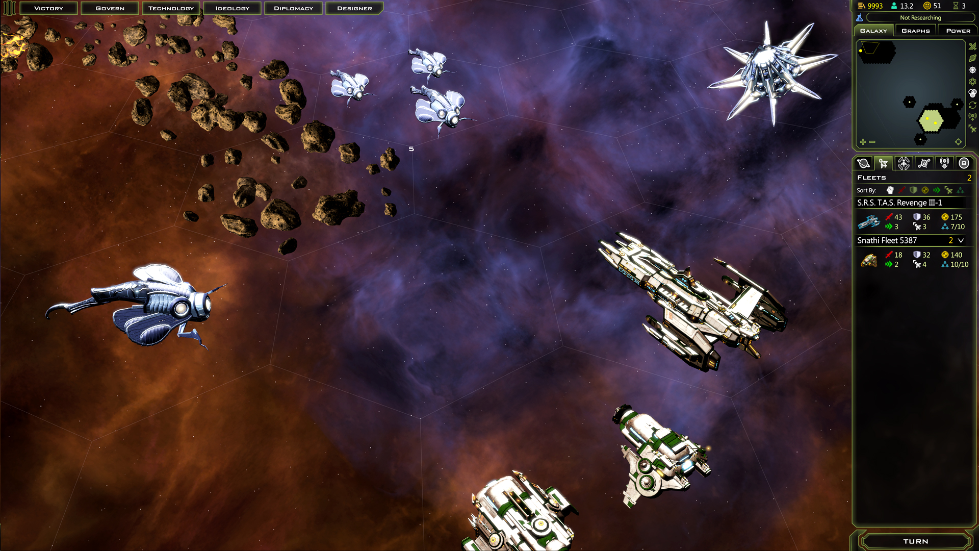 Galactic Civilizations III - Revenge of the Snathi DLC screenshot
