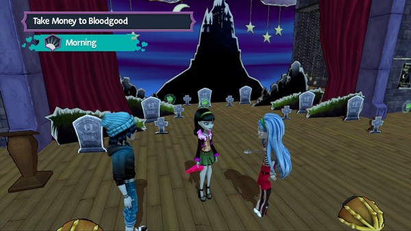 скриншот Monster High: New Ghoul in School 1