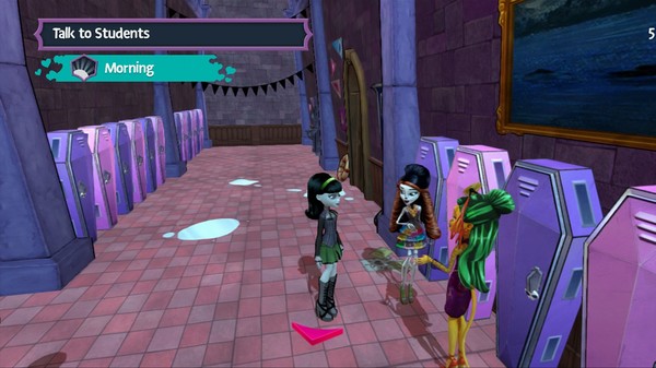 скриншот Monster High: New Ghoul in School 5