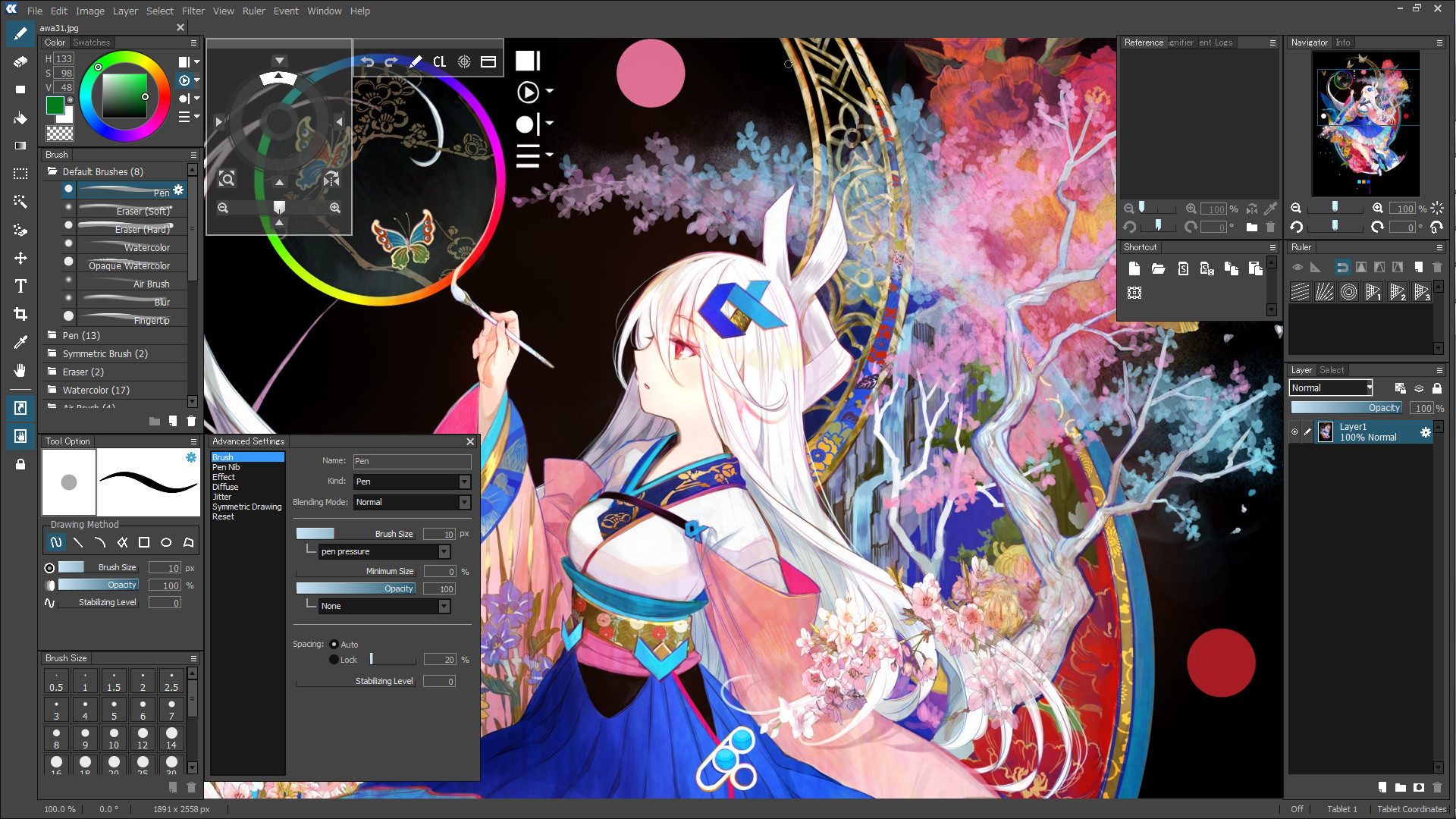 openCanvas 7 screenshot
