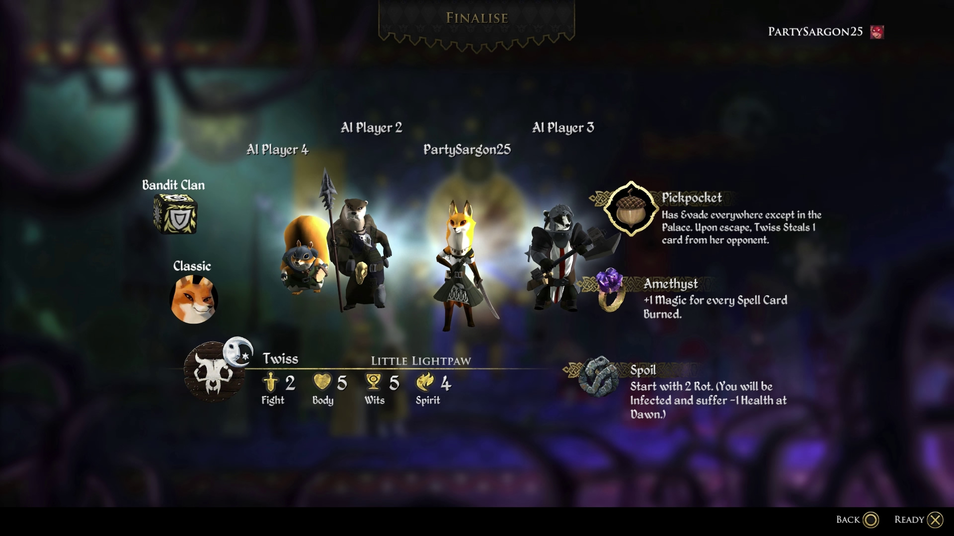 Armello - The Bandit Clan screenshot