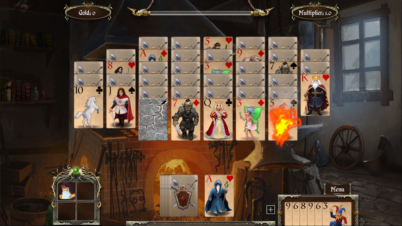 Legends of Solitaire: Curse of the Dragons screenshot