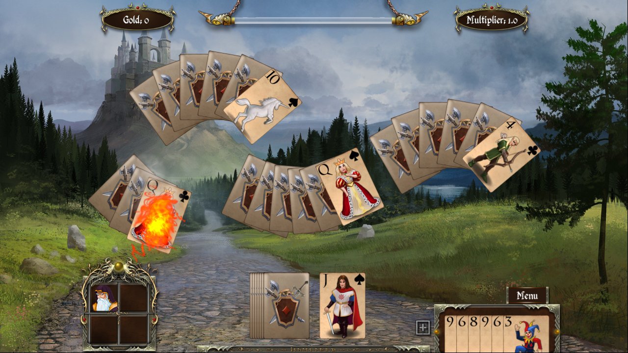 Legends of Solitaire: Curse of the Dragons screenshot
