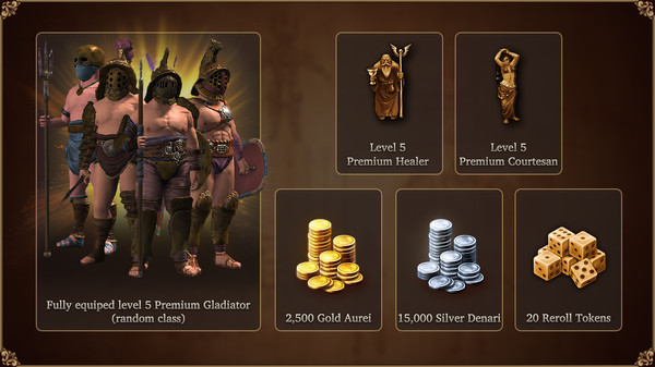 скриншот Gladiators Online - Rudiarius Pack 0
