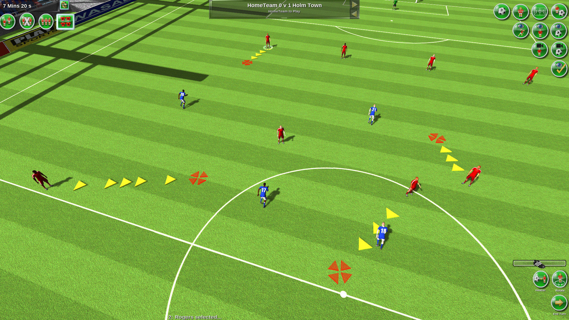 Tactical Soccer The New Season screenshot