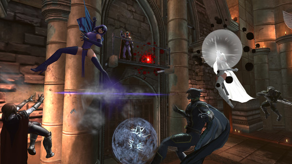 скриншот DC Universe Online - Desecrated Cathedral / OA Under Siege 1