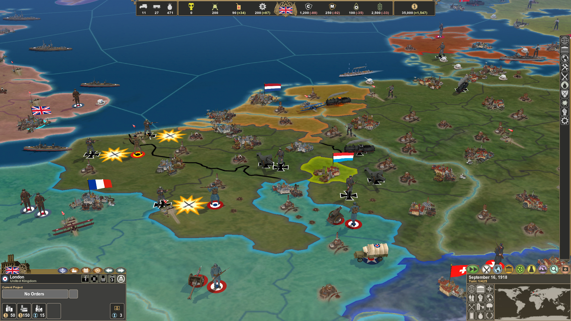 Making History: The Great War - The Red Army screenshot
