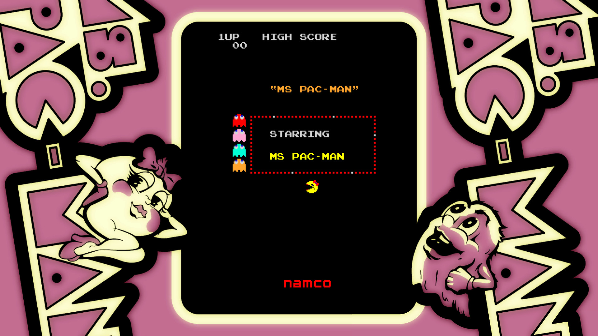 ARCADE GAME SERIES: Ms. PAC-MAN screenshot