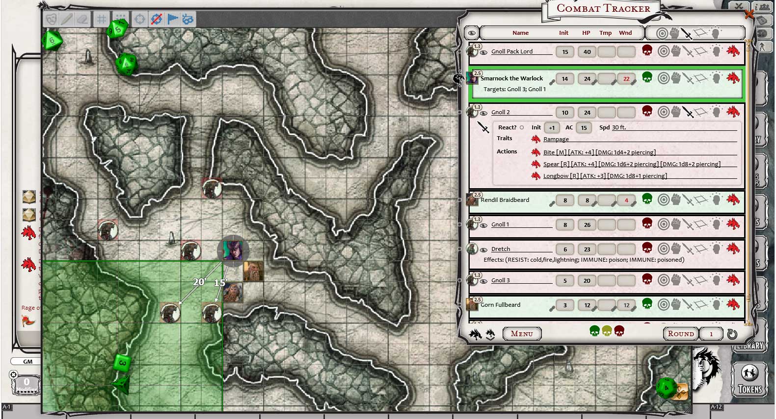 Fantasy Grounds - D&D Rage of Demons: Out of the Abyss screenshot