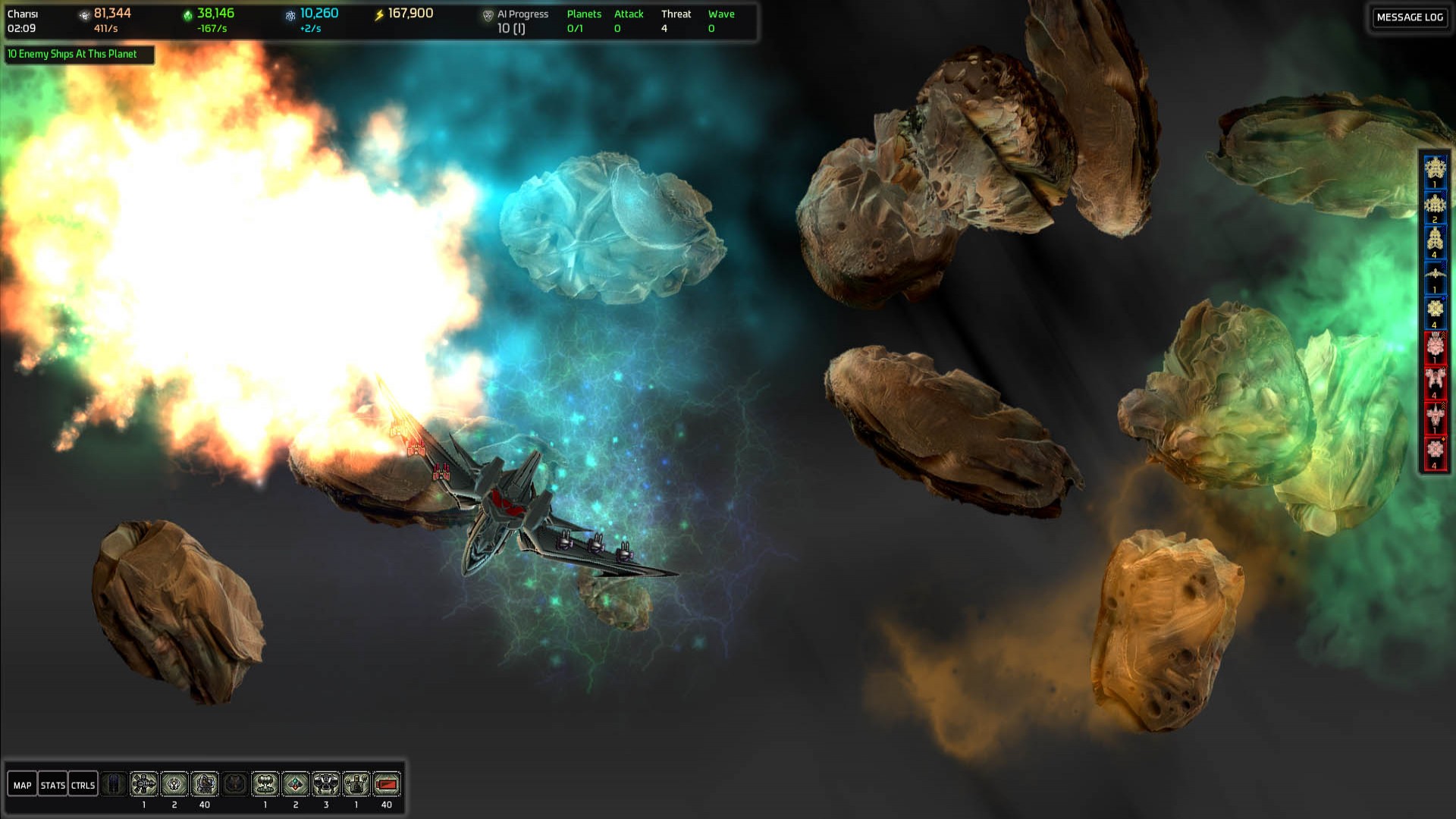 AI War: Ancient Shadows screenshot