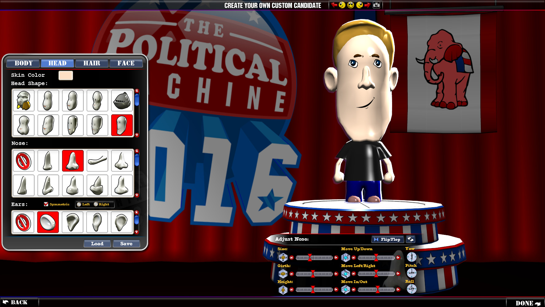 The Political Machine 2016 screenshot