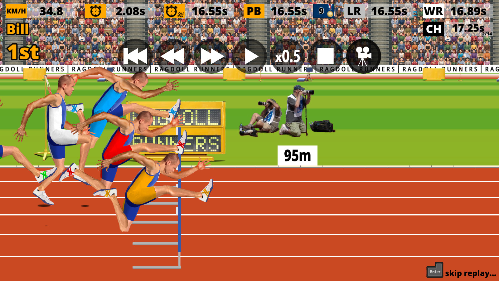 Ragdoll Runners screenshot