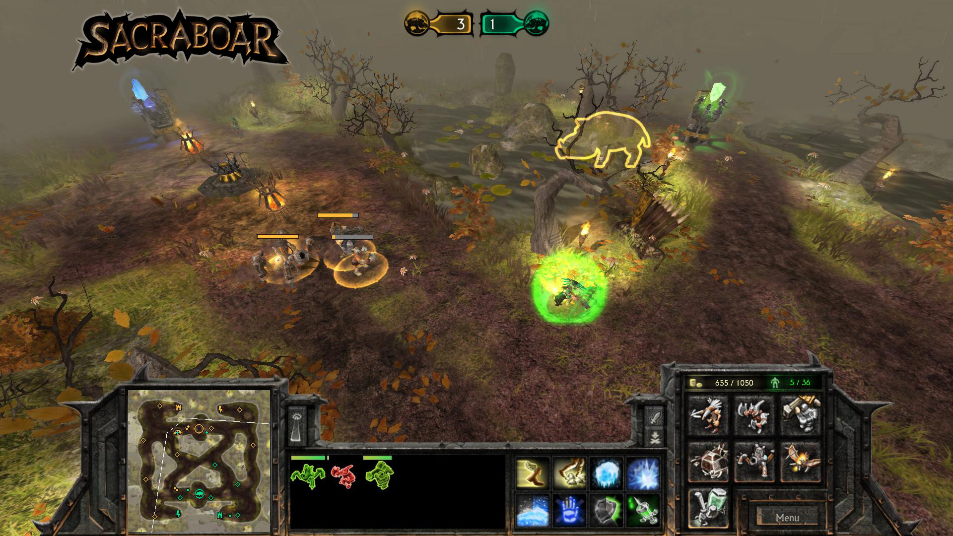 Sacraboar screenshot
