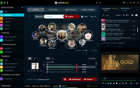 скриншот Audials Moviebox 2016 - Upgrade to Audials One Suite 4