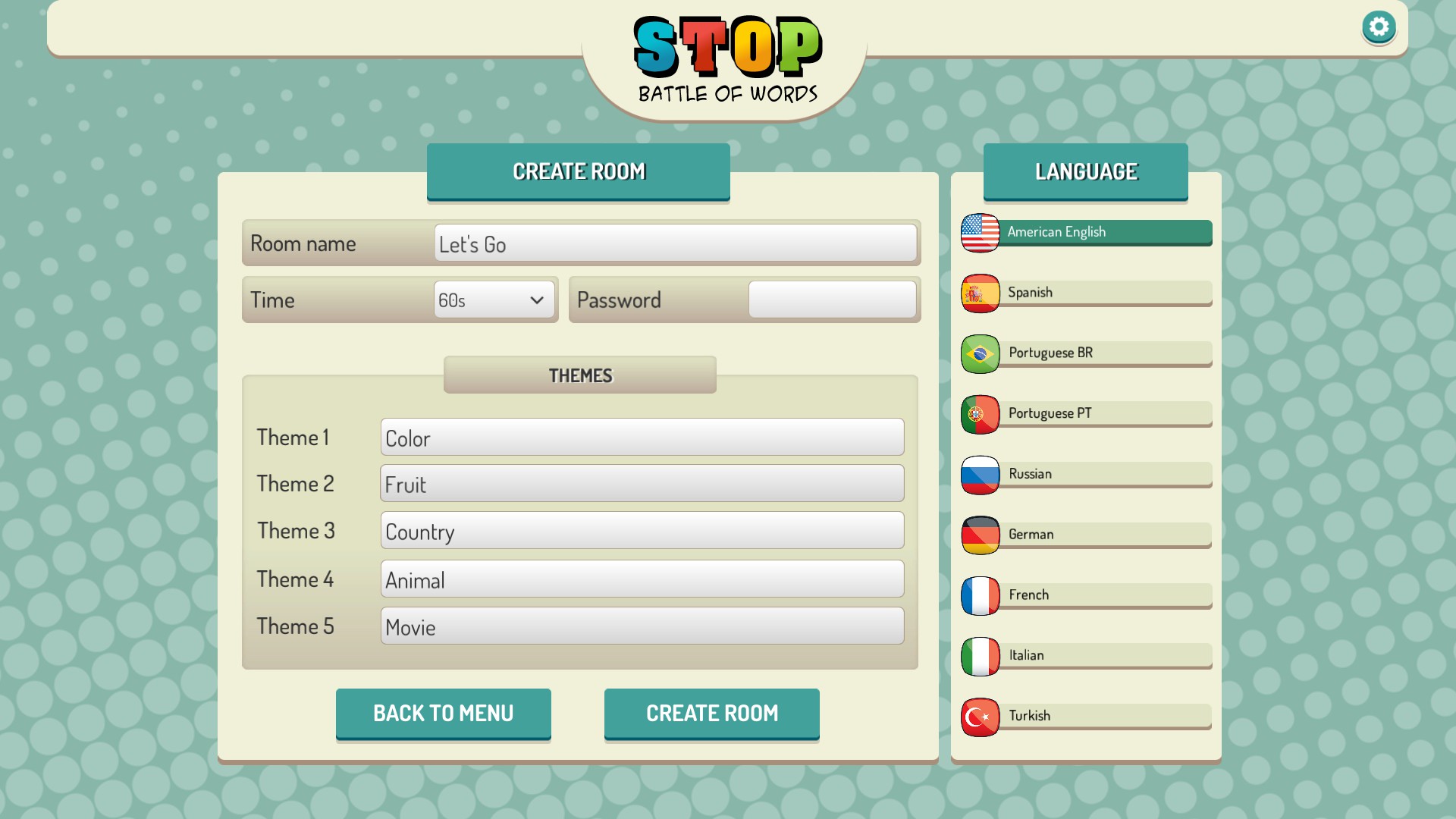 Stop Online - Battle of Words screenshot