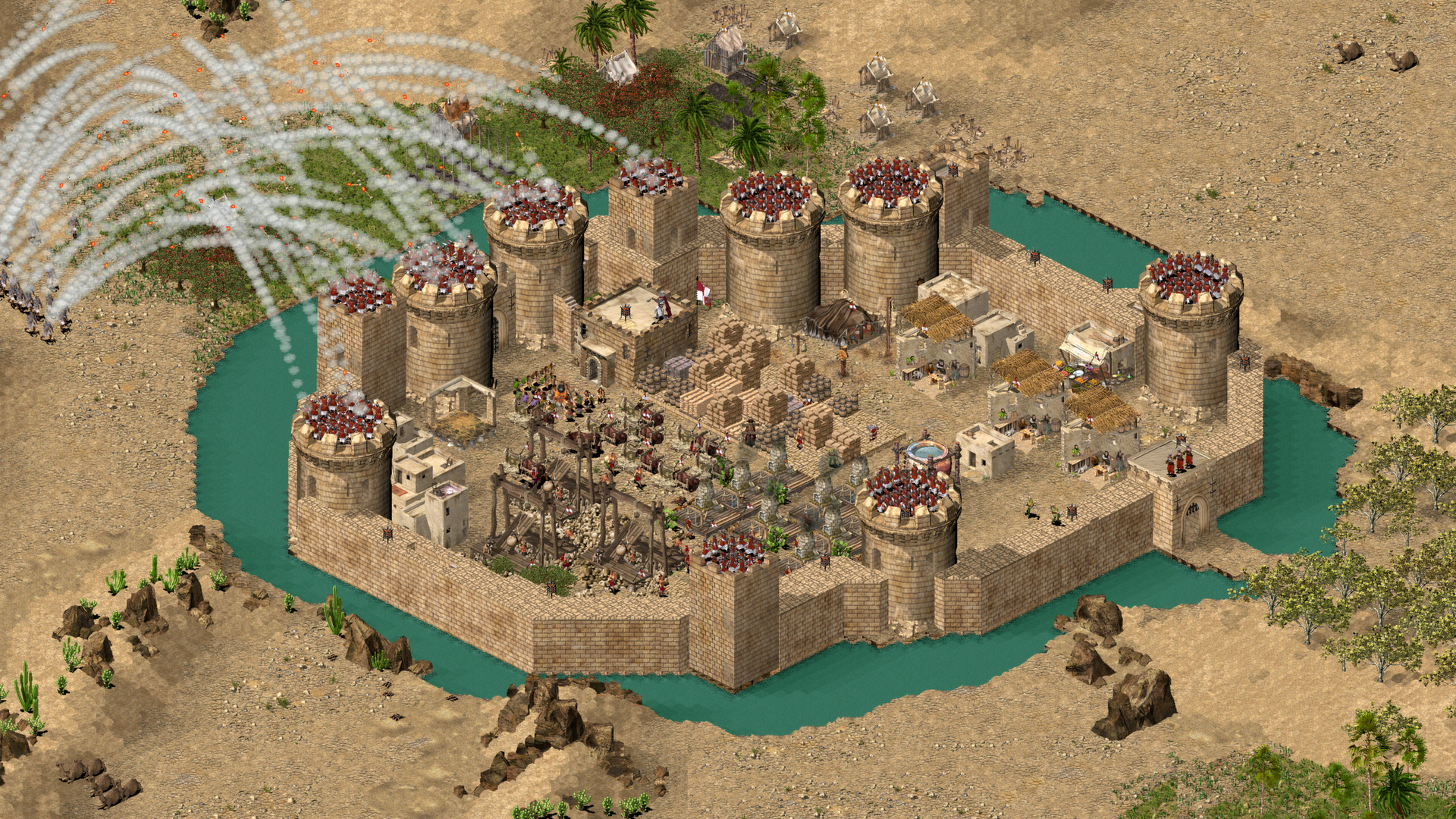 stronghold crusader online players