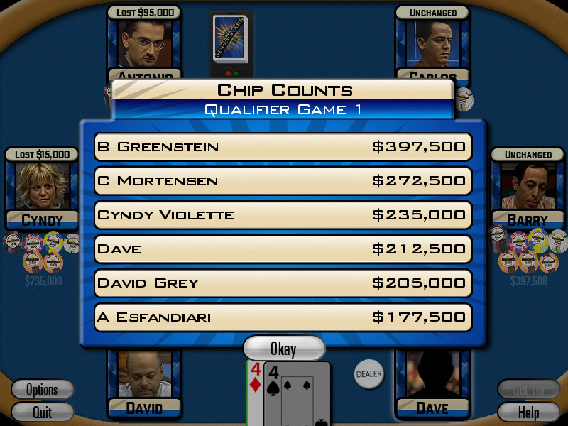 Poker Superstars II screenshot