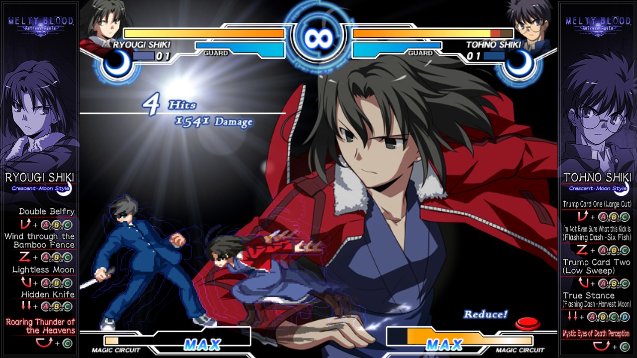 Melty Blood Actress Again Current Code screenshot