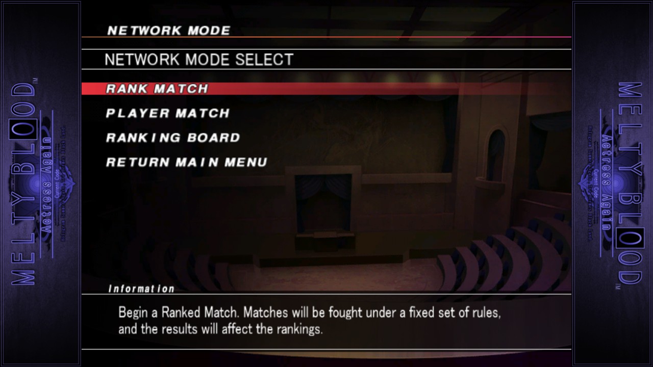 Melty Blood Actress Again Current Code screenshot