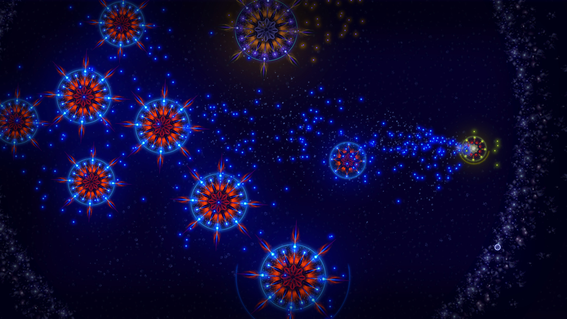 Microcosmum: survival of cells - Random levels screenshot