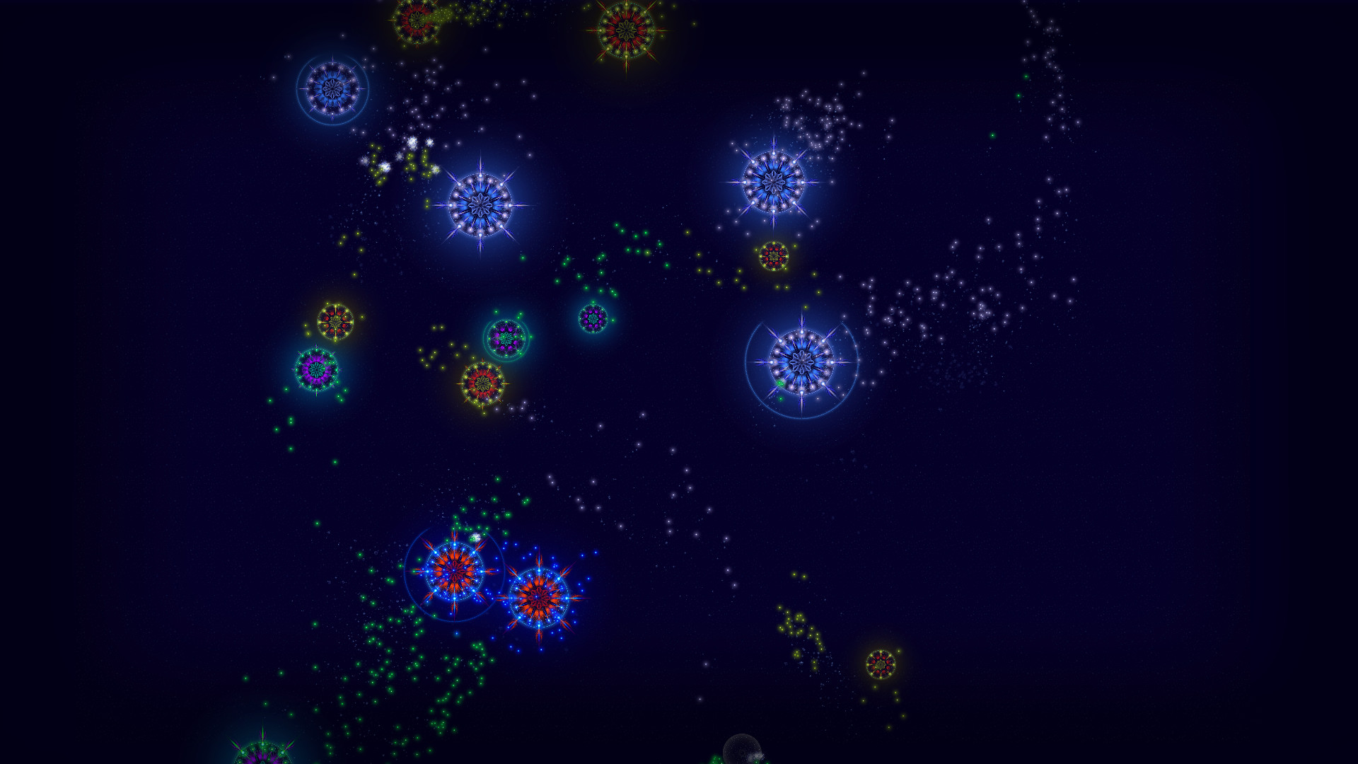 Microcosmum: survival of cells - Random levels screenshot
