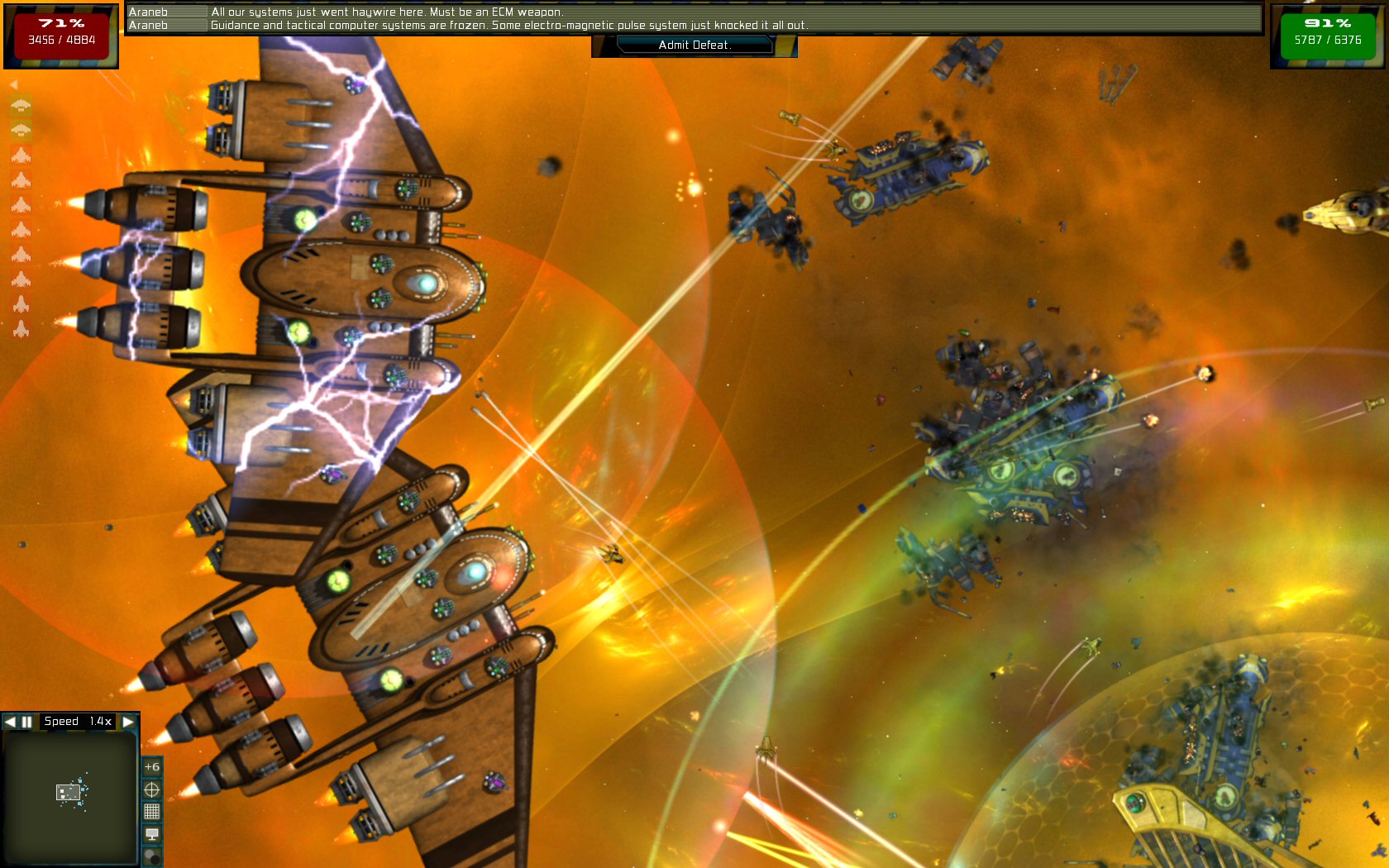 Gratuitous Space Battles: The Nomads screenshot