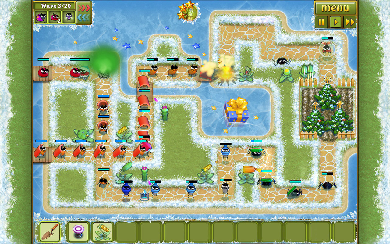 Garden Rescue: Christmas Edition screenshot