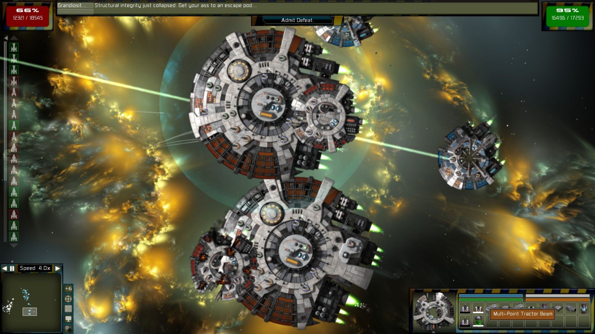 Gratuitous Space Battles: The Outcasts screenshot