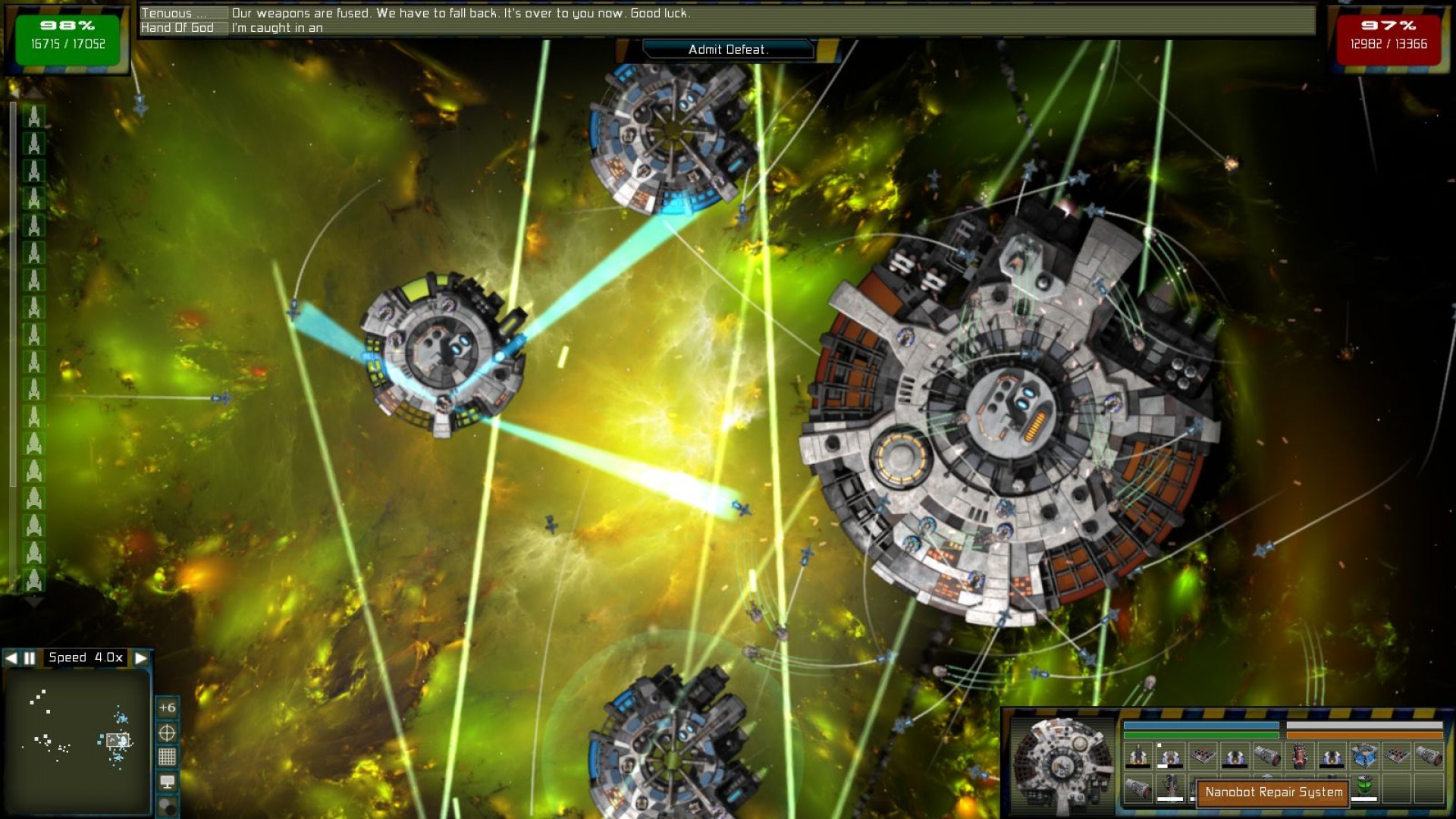 Gratuitous Space Battles: The Outcasts screenshot